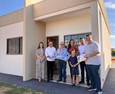 Graças ao Casa Fácil, 20 famílias de Diamante do Norte realizam o sonho da casa própria