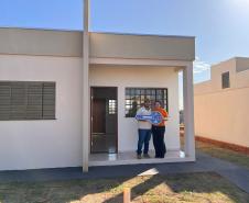Graças ao Casa Fácil, 20 famílias de Diamante do Norte realizam o sonho da casa própria