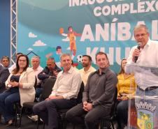 Cohapar, Caixa e Prefeitura inauguram Complexo Esportivo Anibal Khury em Pinhais