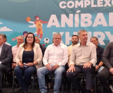 Cohapar, Caixa e Prefeitura inauguram Complexo Esportivo Anibal Khury em Pinhais