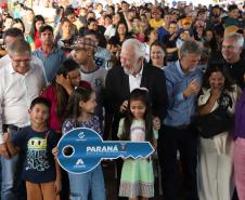 Com o Casa Fácil Paraná, 143 famílias de Paraíso do Norte conquistam moradia própria