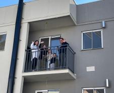 Cohapar entrega residencial com 144 apartamentos em Araucária 