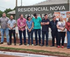 Cohapar entrega 30 moradias para famílias de Nova Santa Rosa