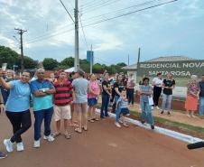 Cohapar entrega 30 moradias para famílias de Nova Santa Rosa