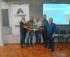 Cohapar entrega 257 títulos de regularização fundiária em Douradina, Ribeirão do Pinhal e Turvo