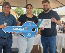 Graças ao Casa Fácil Paraná, 30 famílias de Indianópolis conquistam a casa própria