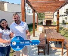 Cohapar entrega residencial com 128 apartamentos na capital 