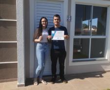 Com recursos estaduais, Cohapar entrega residencial com 47 novas casas em Foz do Iguaçu