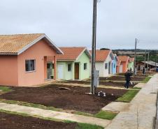 Em Coronel Domingos Soares, 29 famílias recebem moradias financiadas pela Cohapar
