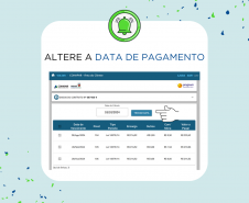 Site da Cohapar oferece opção para emitir o boleto mensal de forma imediata