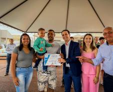Em Jussara e Santa Cruz do Monte Castelo, 89 famílias comemoraram as festas de fim de ano em suas moradias próprias