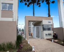 Com recursos do Casa Fácil, Cohapar entrega novo empreendimento com 96 apartamentos em Pinhais