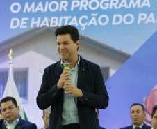 Convênio entre Cohapar e Sanepar vai levar banheiros a mais de 3 mil residências