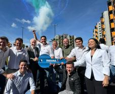  Sonho realizado: governador entrega residencial com 528 apartamentos em Guarapuava