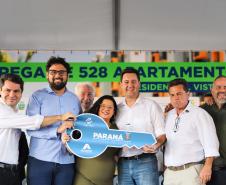  Sonho realizado: governador entrega residencial com 528 apartamentos em Guarapuava