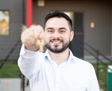 Sonho realizado: governador entrega residencial com 528 apartamentos em Guarapuava