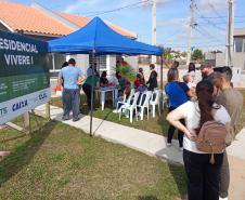 Com recursos do Casa Fácil Paraná, 55 famílias de Palmeira recebem as chaves dos novos lares