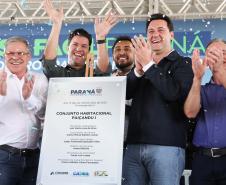 Casa Fácil: governador entrega residencial com 84 moradias em Paiçandu