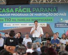 Casa Fácil: governador entrega residencial com 84 moradias em Paiçandu