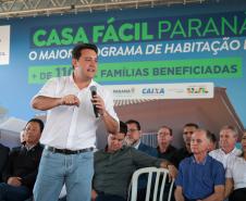 Casa Fácil: governador entrega residencial com 84 moradias em Paiçandu