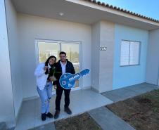Cohapar entrega mais um módulo do Residencial Novo Bronzel com 47 imóveis subsidiados pelo Estado