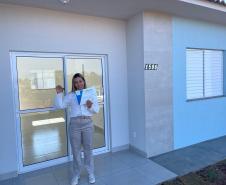 Cohapar entrega mais um módulo do Residencial Novo Bronzel com 47 imóveis subsidiados pelo Estado