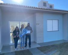 Cohapar entrega mais um módulo do Residencial Novo Bronzel com 47 imóveis subsidiados pelo Estado