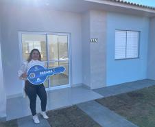Cohapar entrega mais um módulo do Residencial Novo Bronzel com 47 imóveis subsidiados pelo Estado