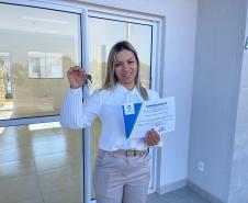 Cohapar entrega mais um módulo do Residencial Novo Bronzel com 47 imóveis subsidiados pelo Estado