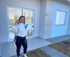 Cohapar entrega mais um módulo do Residencial Novo Bronzel com 47 imóveis subsidiados pelo Estado