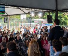 Governador entrega condomínio com 88 apartamentos em Santo Antônio da Platina