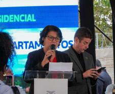 Governador entrega condomínio com 88 apartamentos em Santo Antônio da Platina