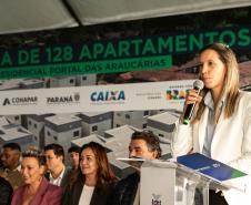 Estado entrega residencial com 128 apartamentos para atender famílias de Londrina
