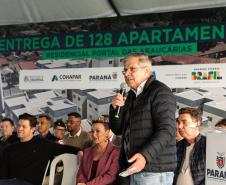 Estado entrega residencial com 128 apartamentos para atender famílias de Londrina