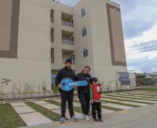 Entrega do primeiro módulo do Residencial Camembert beneficia 128 famílias de Araucária