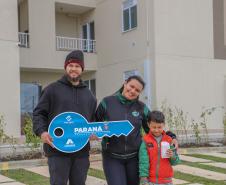 Entrega do primeiro módulo do Residencial Camembert beneficia 128 famílias de Araucária