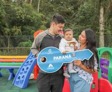 Entrega do primeiro módulo do Residencial Camembert beneficia 128 famílias de Araucária