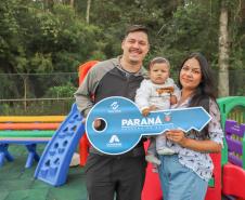 Entrega do primeiro módulo do Residencial Camembert beneficia 128 famílias de Araucária