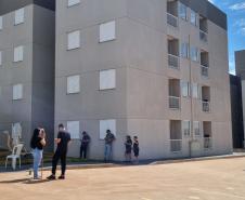 Cohapar entrega novo condomínio com 64 apartamentos em Sarandi