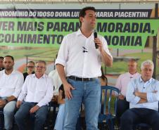 Ratinho Junior inaugura Condomínio do Idoso de Campo Mourão com 40 casas