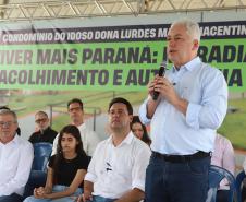 Ratinho Junior inaugura Condomínio do Idoso de Campo Mourão com 40 casas