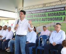 Ratinho Junior inaugura Condomínio do Idoso de Campo Mourão com 40 casas