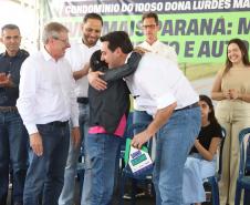 Ratinho Junior inaugura Condomínio do Idoso de Campo Mourão com 40 casas