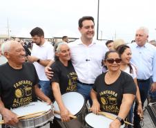 Ratinho Junior inaugura Condomínio do Idoso de Campo Mourão com 40 casas