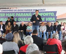 Governador entrega Condomínio do Idoso com 40 unidades e piscina térmica em Ponta Grossa