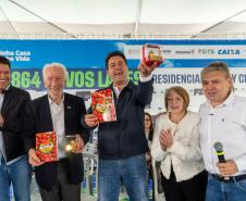 Governador inaugura condomínio clube com 864 apartamentos em Almirante Tamandaré
