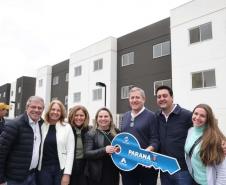 Governador inaugura condomínio clube com 864 apartamentos em Almirante Tamandaré