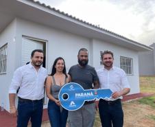 Com recursos do Estado, Cohapar entrega novo residencial no município de Quinta do Sol