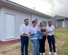 Com recursos do Estado, Cohapar entrega novo residencial no município de Quinta do Sol