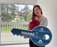 Com subsídios do Casa Fácil Paraná, primeiro módulo do Residencial Seminário é entregue em Rio Negro